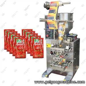 Domates Ketçap Torbası Paketleme Makinası